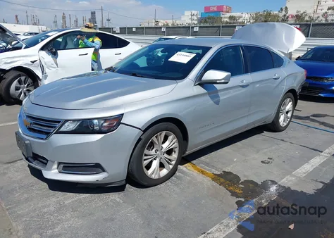2015 Chevrolet Impala 2Lt из США, поврежденный, VIN 2G1125S38F9199986
